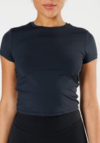 LiteSpeed™ Short Sleeve Mid Black Tops/Tanks Paragon Fitwear 