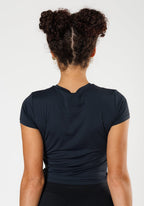 LiteSpeed™ Short Sleeve Mid Black Tops/Tanks Paragon Fitwear 