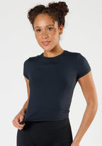LiteSpeed™ Short Sleeve Mid Black Tops/Tanks Paragon Fitwear 