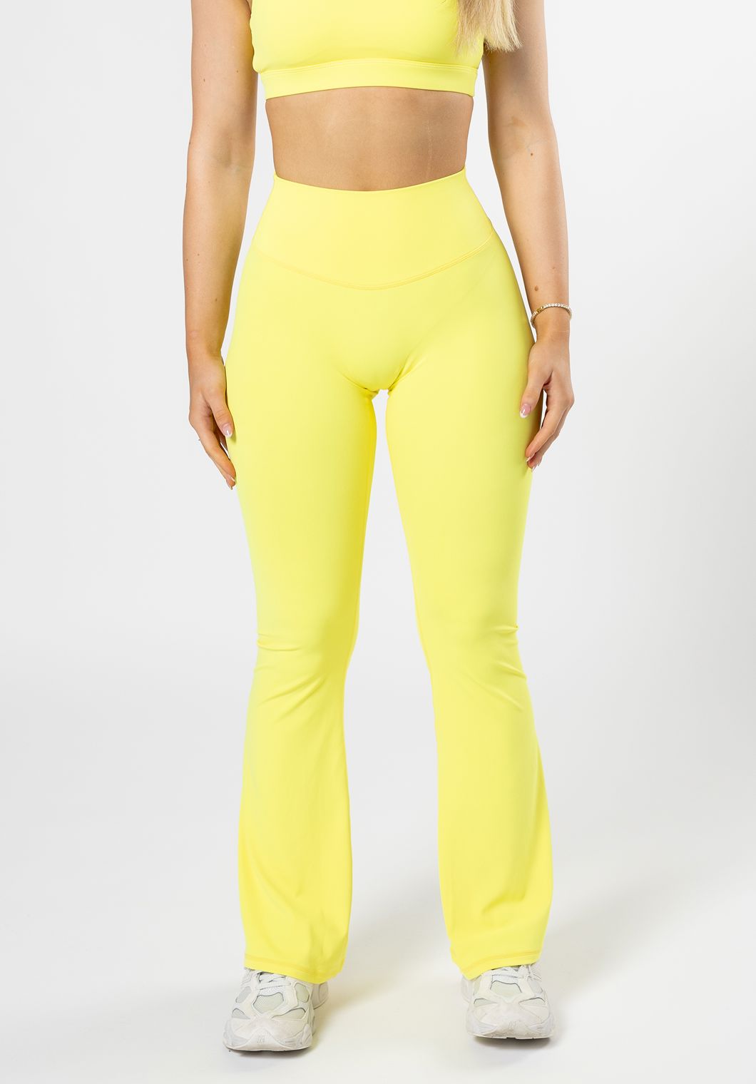 RecStretch™ Original Sculptseam® Plus Essential Flare Legging 31" Lemonade Leggings/Joggers Paragon Fitwear 