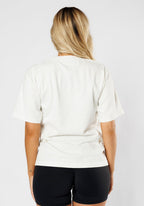 Premium Cotton Rhinestone Gym Brat Pump Cover White Tops/Tanks Paragon Fitwear 
