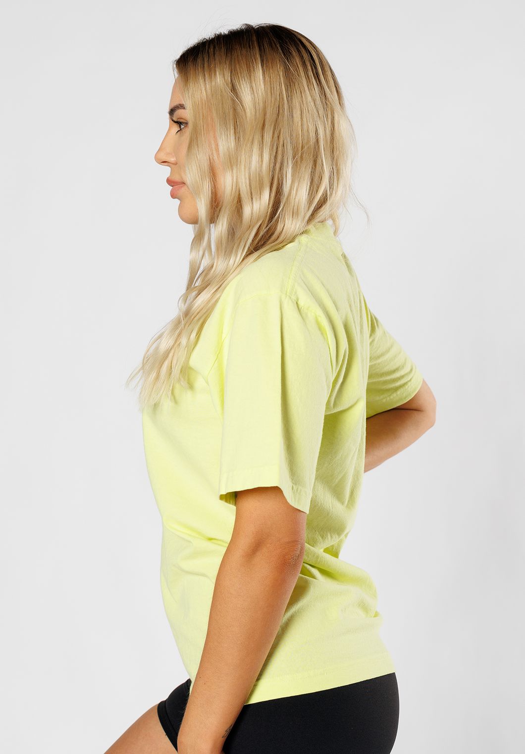 Premium Cotton Gym Brat Ink Pump Cover Lemon Lime Tops/Tanks Paragon Fitwear 