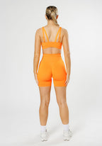 CurveFlex™ Hourglass Sculptseam® Plus Seamless Shorts 6” Apricot Shorts Paragon Fitwear 