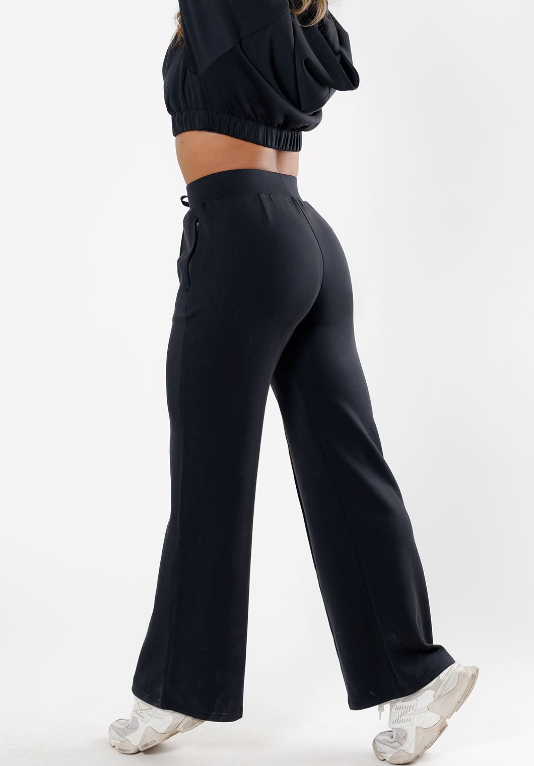 AirLux™ All In Wide Leg Pant Black Leggings/Joggers Paragon Fitwear 
