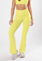 RecStretch Original Sculptseam® Plus Essential Flare Legging 34" Lemonade Leggings/Joggers Paragon Fitwear 