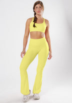 RecStretch Original Sculptseam® Plus Essential Flare Legging 34" Lemonade Leggings/Joggers Paragon Fitwear 