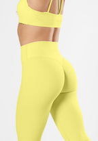 RecStretch Original Sculptseam® Plus Essential Flare Legging 34" Lemonade Leggings/Joggers Paragon Fitwear 