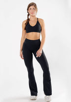 RecStretch Original Sculptseam® Plus Essential Flare Legging 34" Black Leggings/Joggers Paragon Fitwear 