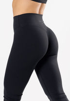 RecStretch Original Sculptseam® Plus Essential Flare Legging 34" Black Leggings/Joggers Paragon Fitwear 