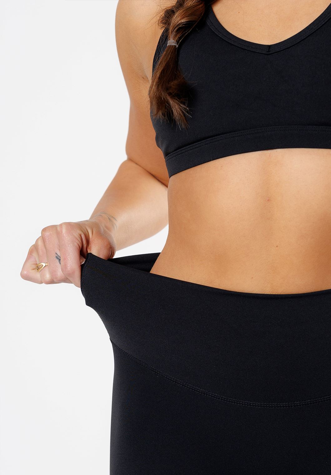 RecStretch Original Sculptseam® Plus Essential Flare Legging 34" Black Leggings/Joggers Paragon Fitwear 