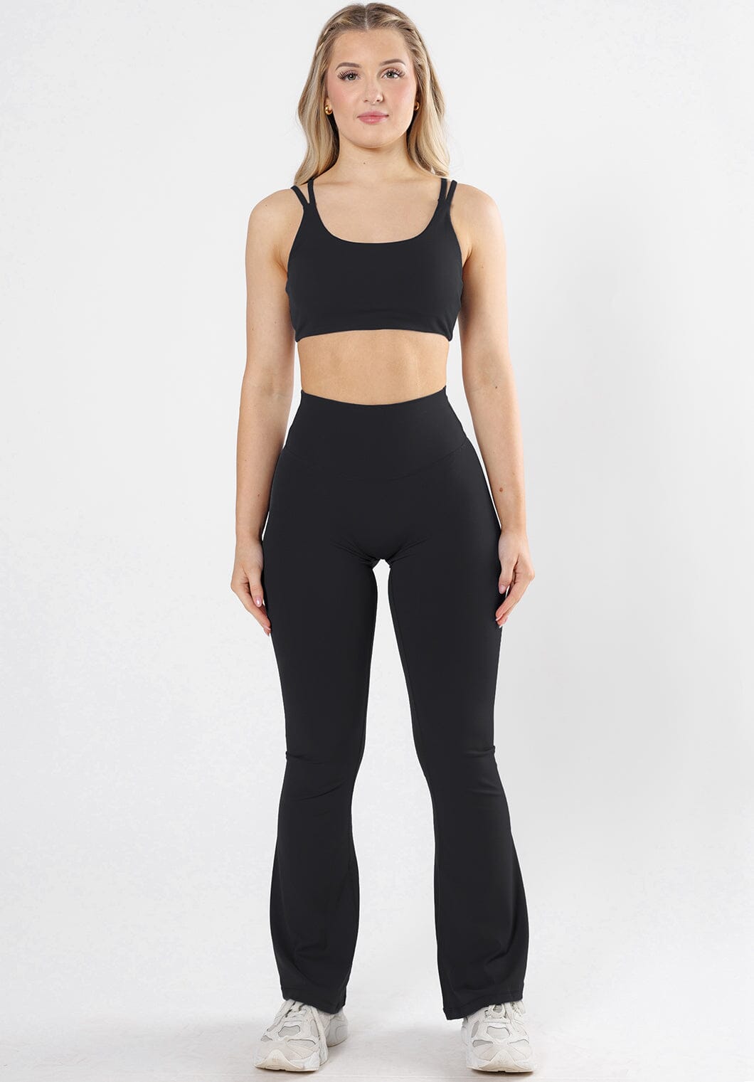 RecStretch™ Original Sculptseam® Plus Essential Flare Legging 31" Black Leggings/Joggers Paragon Fitwear 