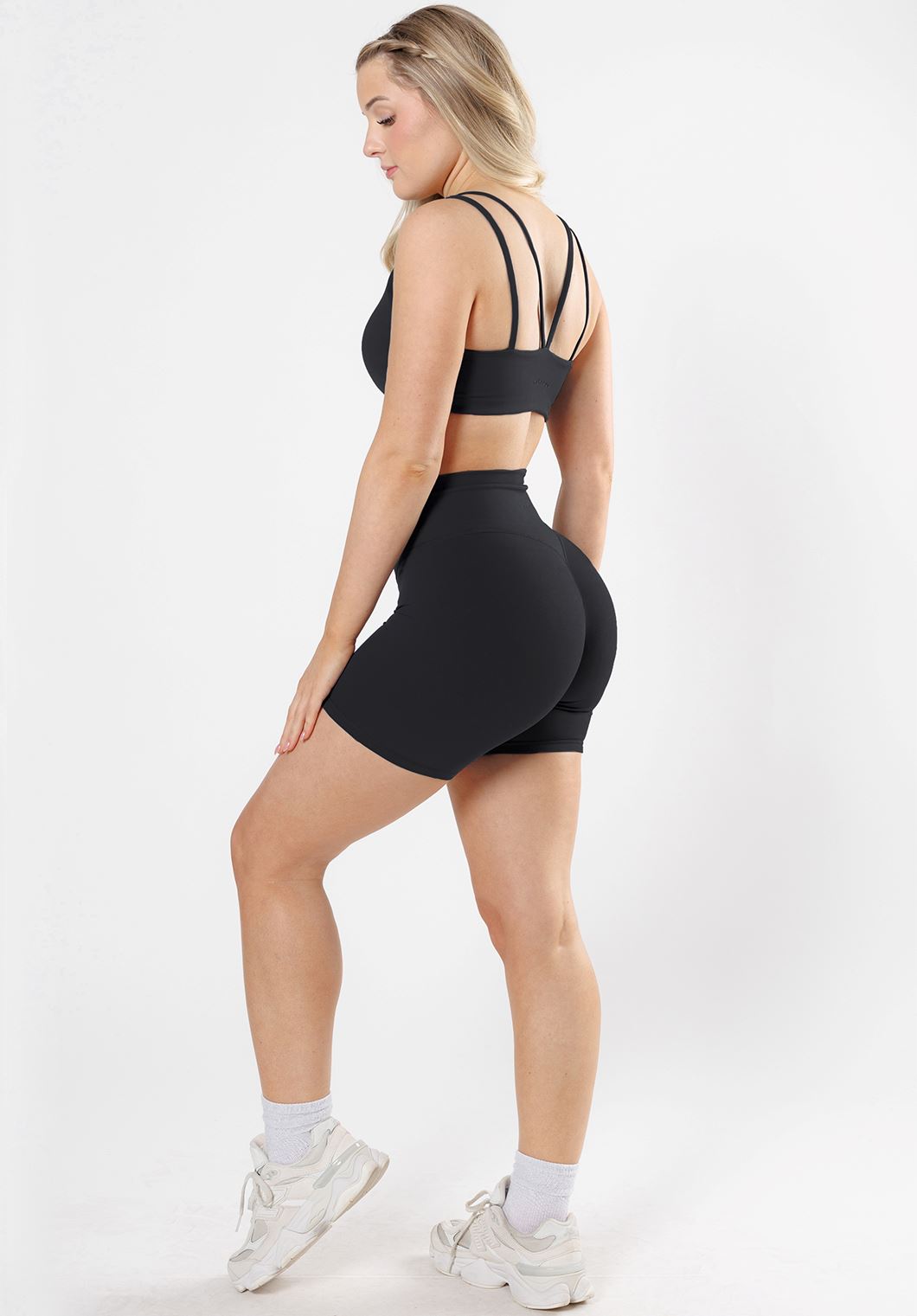 RecStretch™ Original Sculptseam® Plus Short 6" Black Shorts Paragon Fitwear 