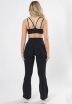 RecStretch™ Original Sculptseam® Plus Essential Flare Legging 31" Black Leggings/Joggers Paragon Fitwear 