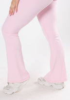 RecStretch™ Original Sculptseam® Plus Essential Flare Legging 31" Pink Opal Leggings/Joggers Paragon Fitwear 