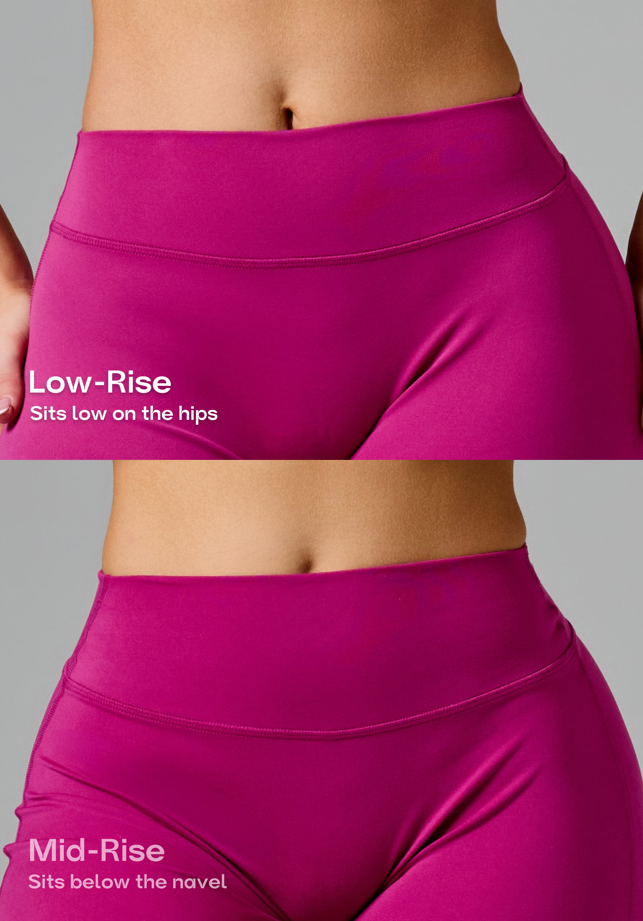 Reluna™ Original Sculptseam® Low-Rise Straight Leg Pant Short Berry Leggings/Joggers Paragon Fitwear 