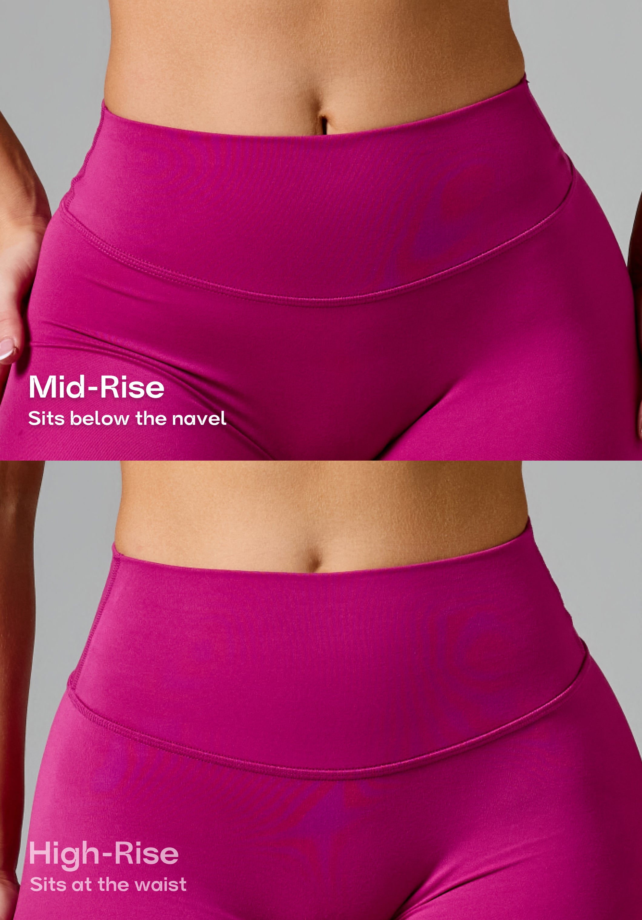 Reluna™ Original Mid-Rise Sculptseam® Plus Short 5" Berry Shorts Paragon Fitwear 