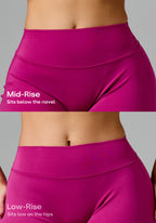 Reluna™ Original Sculptseam® Mid-Rise Straight Leg Pant Short Berry Leggings/Joggers Paragon Fitwear 