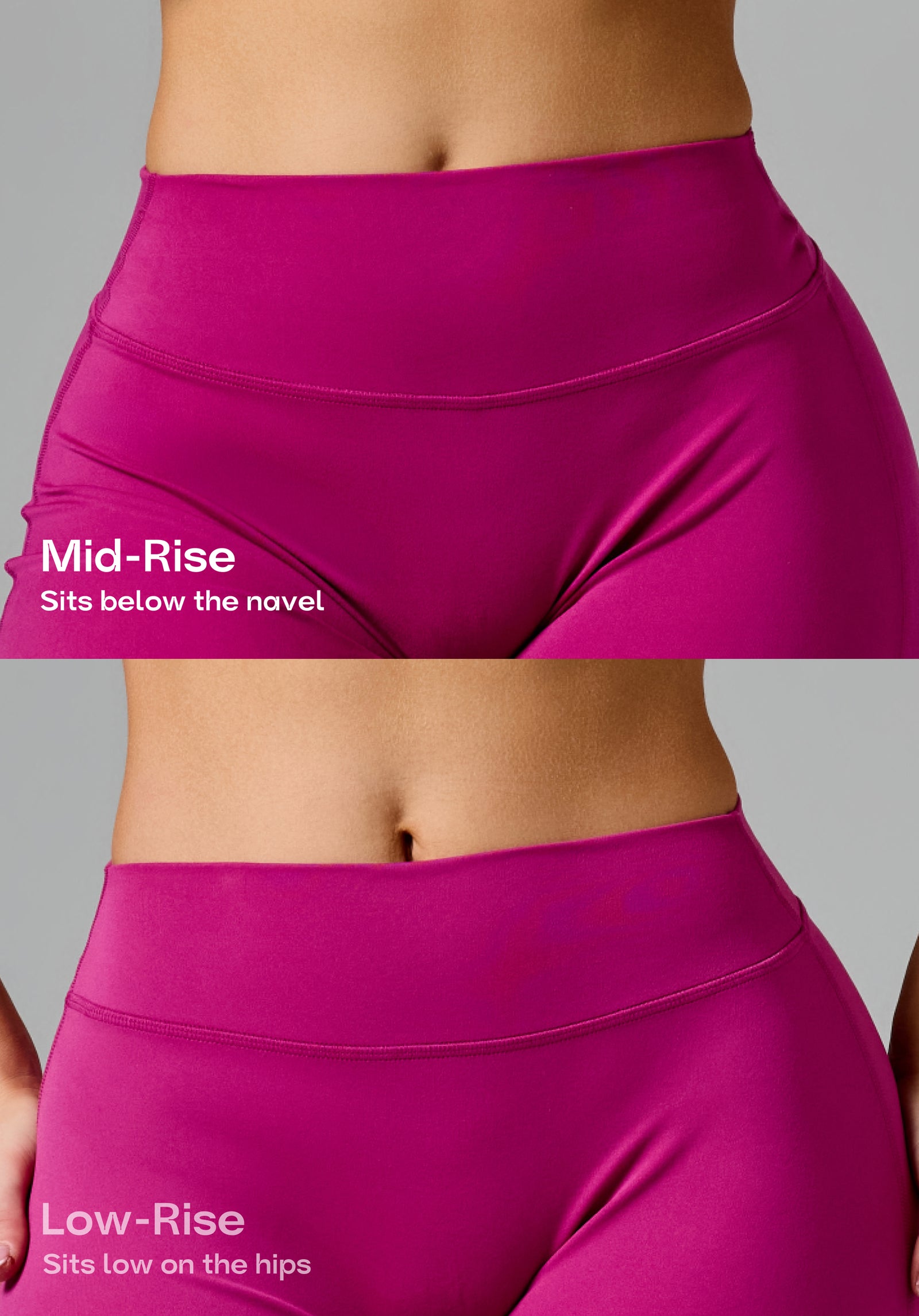 Reluna™ Original Sculptseam® Mid-Rise Straight Leg Pant Short Berry Leggings/Joggers Paragon Fitwear 
