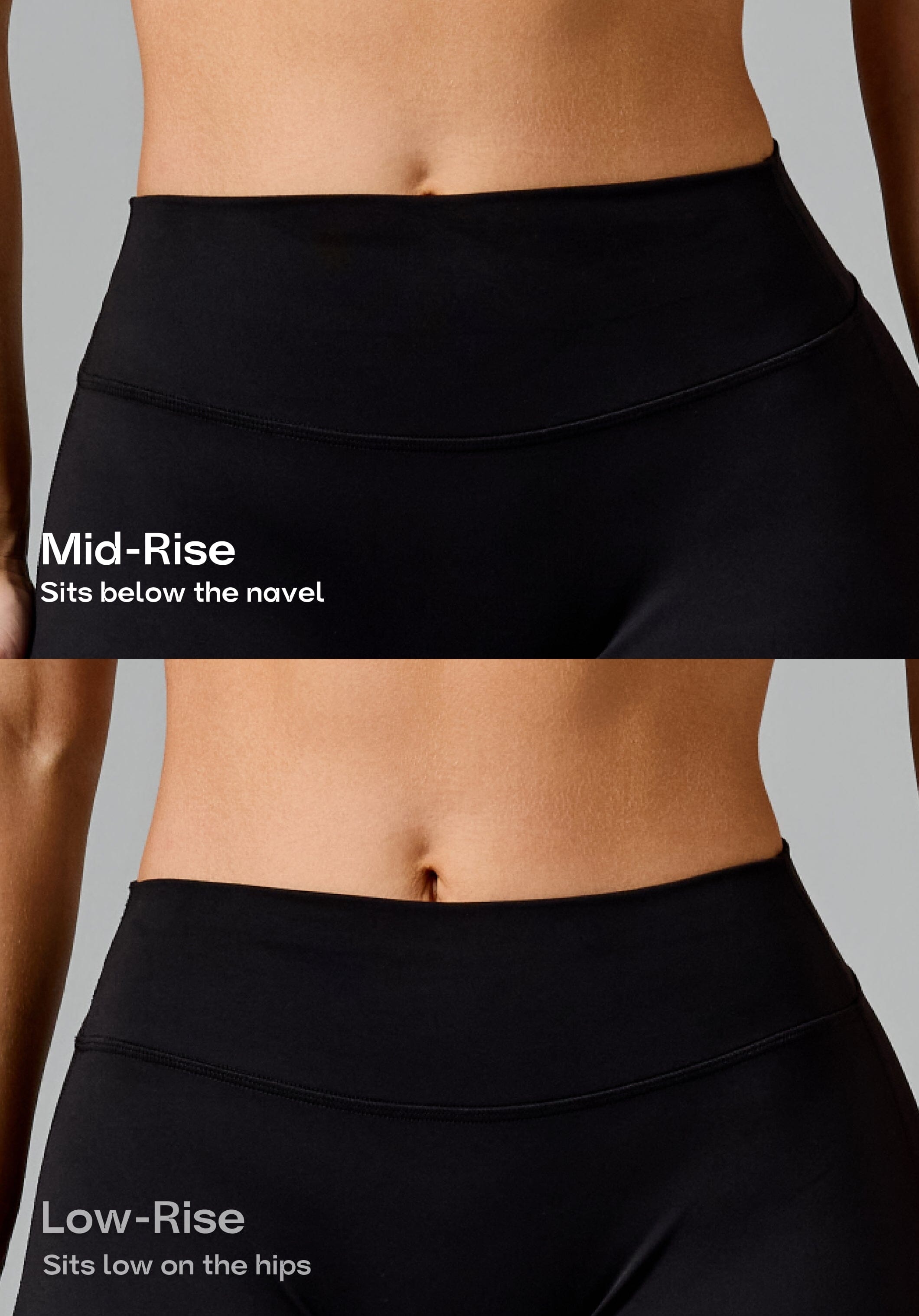 Reluna™ Original Sculptseam® Mid-Rise Straight Leg Pant Short Black Leggings/Joggers Paragon Fitwear 