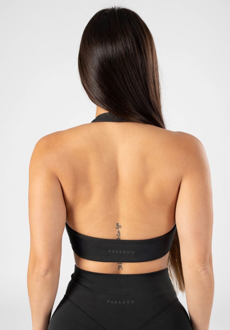 Reluna Back Day Bra Black Sports Bras Paragon Fitwear 
