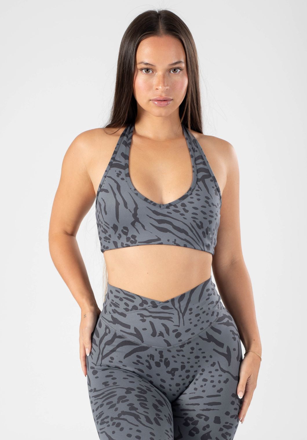 Reluna Back Day Bra Grey Tiger - Paragon
