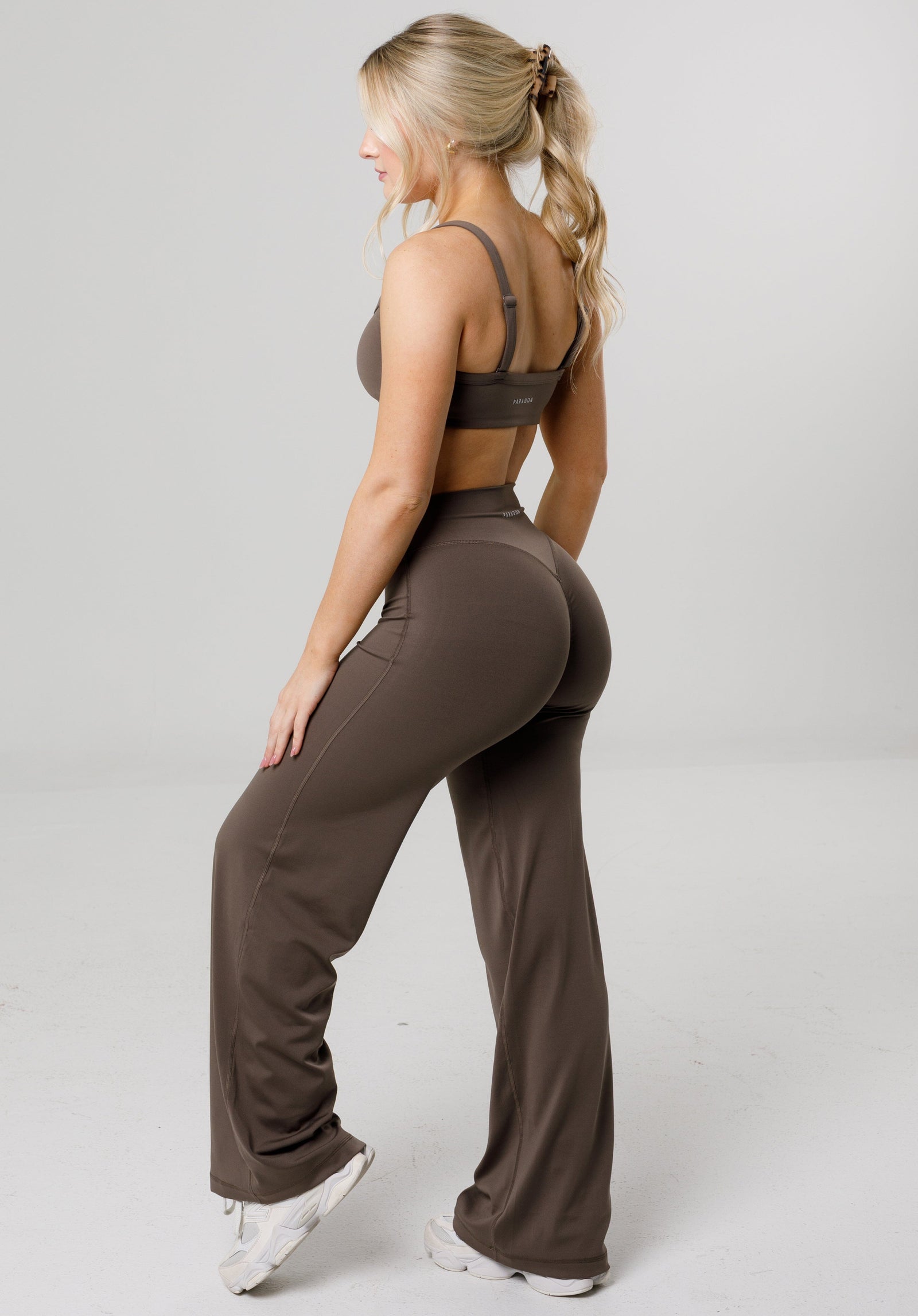 Reluna™ Original Sculptseam® Plus Straight Leg Pant Regular - 31” Truffle Leggings/Joggers Paragon Fitwear 