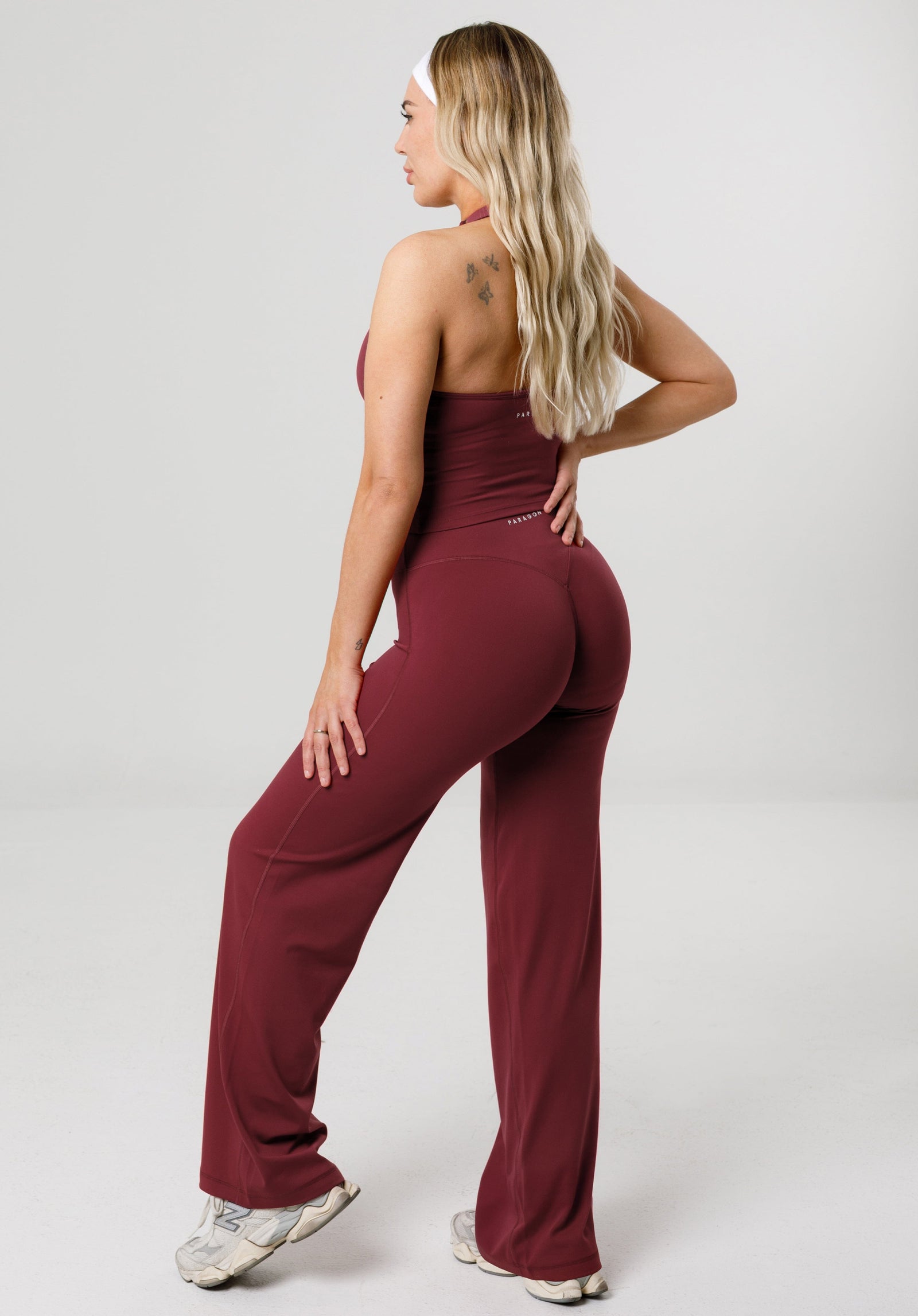 Reluna™ Original Sculptseam® Plus Straight Leg Pant Regular - 33” Dahlia Leggings/Joggers Paragon Fitwear 