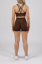 RecStretch Original Sculptseam Plus™ Short v2 Walnut Shorts Paragon Fitwear 