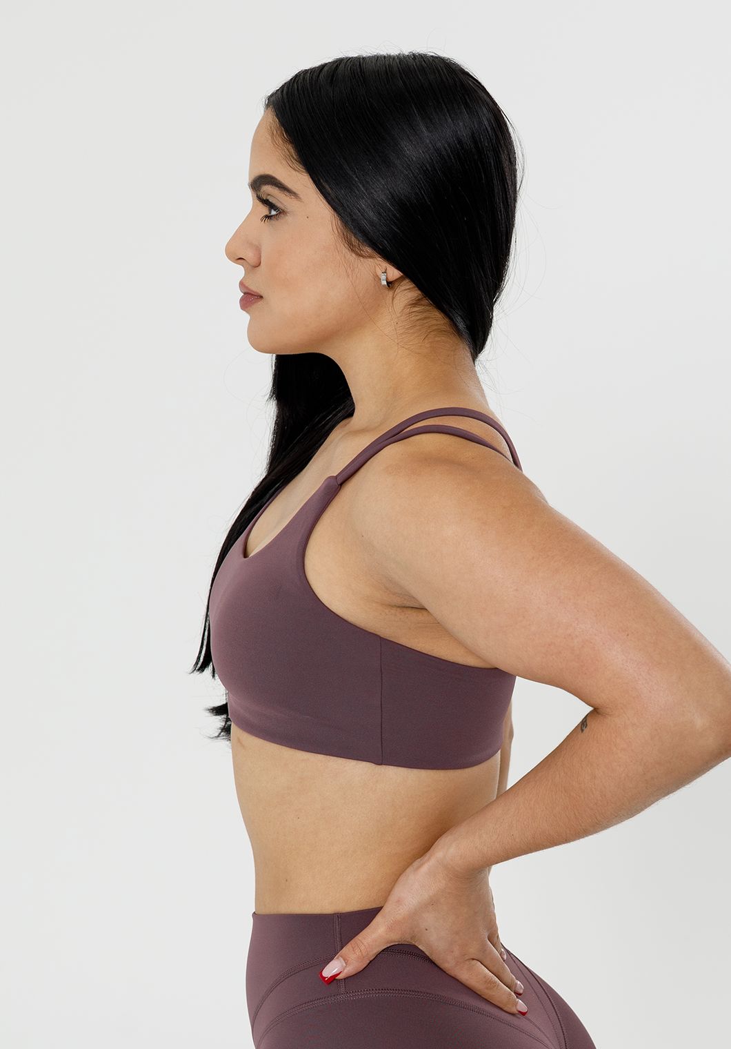 RecStretch™ Radiate Bra Cherry Coke Sports Bras Paragon Fitwear 