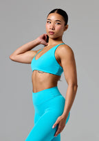 RecStretch™ Apex Crossback Sports Bra Azure Sports Bras Paragon Fitwear 
