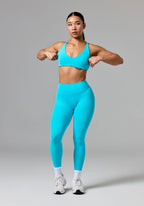 RecStretch™ Apex Crossback Sports Bra Azure Sports Bras Paragon Fitwear 