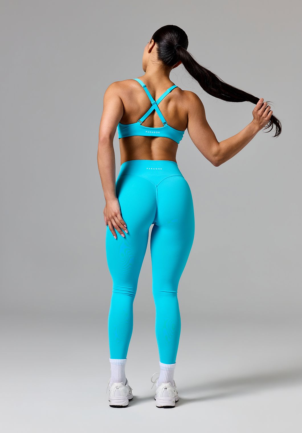 RecStretch™ Apex Crossback Sports Bra Azure Sports Bras Paragon Fitwear 