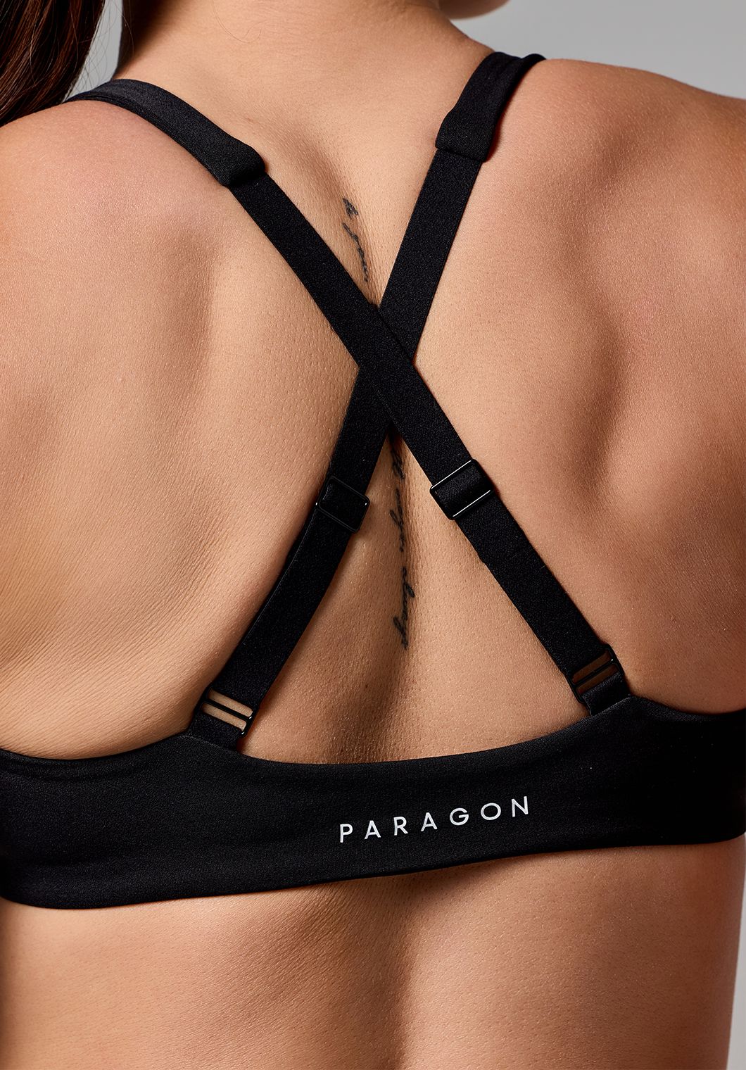 RecStretch™ Apex Crossback Sports Bra Black Sports Bras Paragon Fitwear 