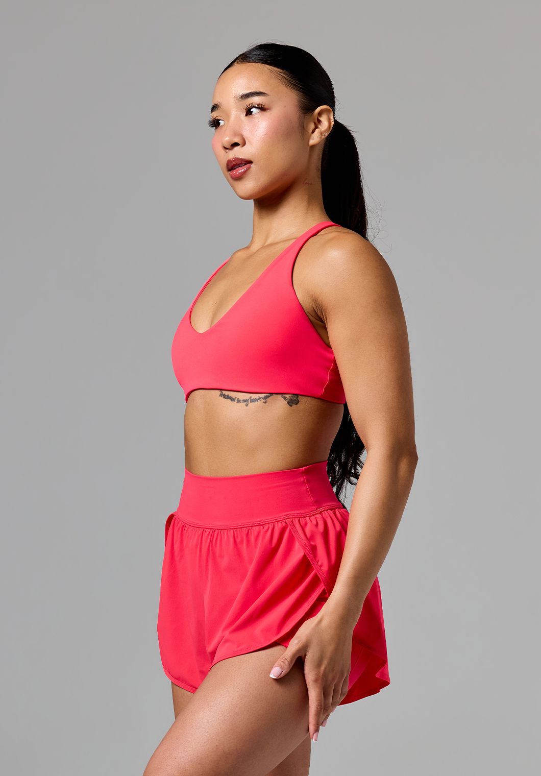 RecStretch™ Apex Crossback Sports Bra Hot Tropic Sports Bras Paragon Fitwear 