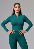 RecStretch™ Fitted Quarter Zip Pullover Evergreen Tops/Tanks Paragon Fitwear 