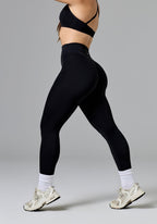 RecStretch™ Icon High-Rise Sculptseam® Plus Legging Black Leggings/Joggers Paragon Fitwear 
