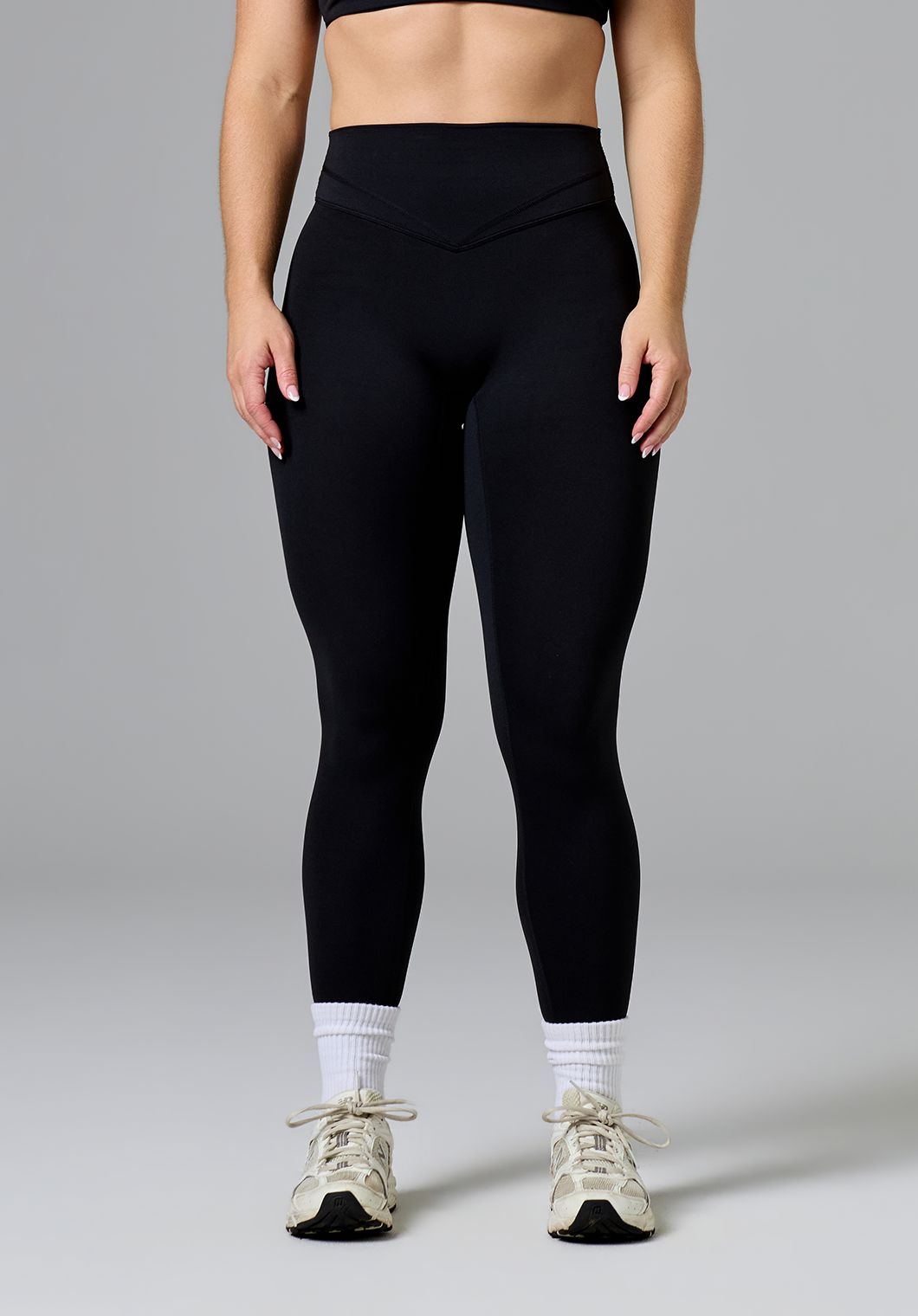 RecStretch™ Icon High-Rise Sculptseam® Plus Legging Black Leggings/Joggers Paragon Fitwear 