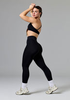 RecStretch™ Icon High-Rise Sculptseam® Plus Legging Black Leggings/Joggers Paragon Fitwear 