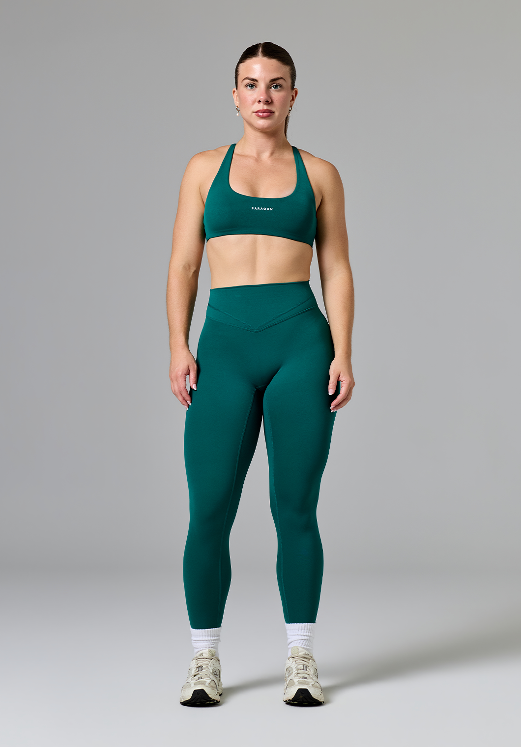 RecStretch™ Icon High-Rise Sculptseam® Plus Legging Evergreen