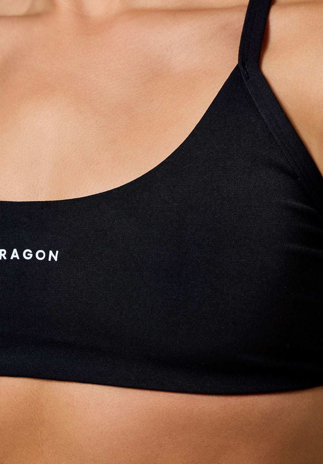 RecStretch™ Limitless Crossback Sports Bra Black Sports Bras Paragon Fitwear 
