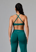 RecStretch™ Limitless Crossback Sports Bra Evergreen Sports Bras Paragon Fitwear 