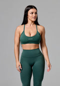 RecStretch™ Limitless Crossback Sports Bra Forest Sports Bras Paragon Fitwear 