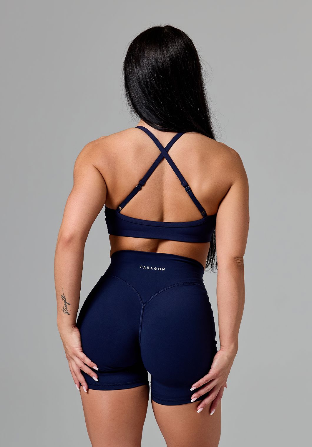 RecStretch™ Limitless Crossback Sports Bra Ink Sports Bras Paragon Fitwear 