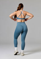 RecStretch™ Limitless Crossback Sports Bra Slate Sports Bras Paragon Fitwear 