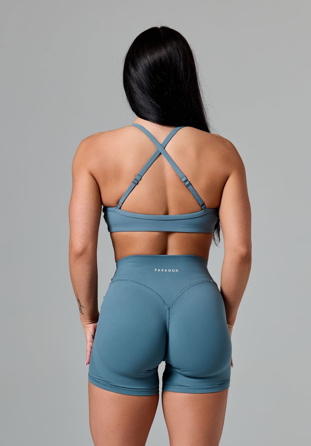 RecStretch™ Limitless Crossback Sports Bra Slate Sports Bras Paragon Fitwear 