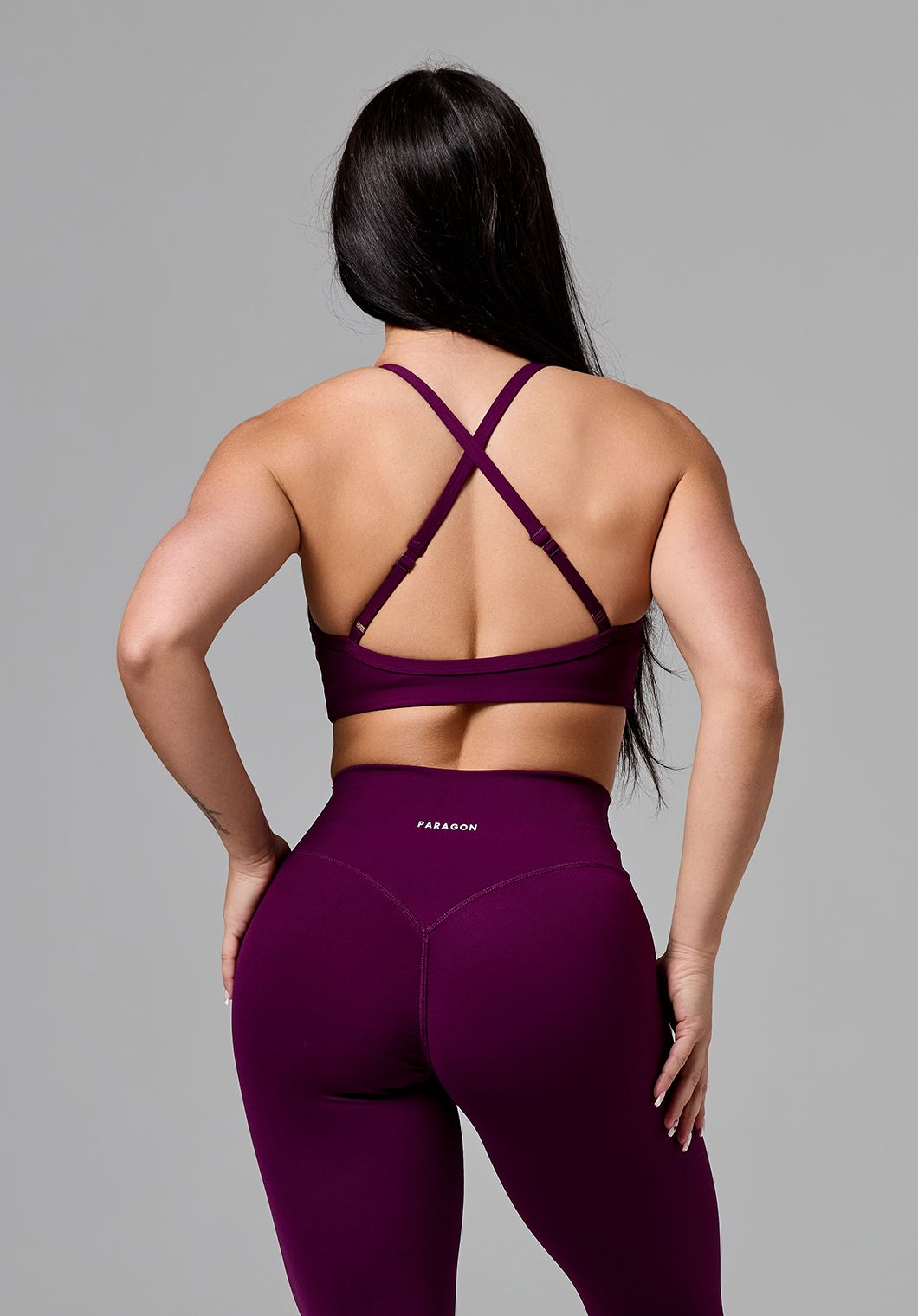 RecStretch™ Limitless Crossback Sports Bra Velvet Sports Bras Paragon Fitwear 