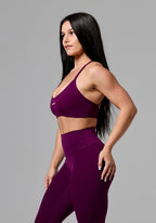 RecStretch™ Limitless Crossback Sports Bra Velvet Sports Bras Paragon Fitwear 
