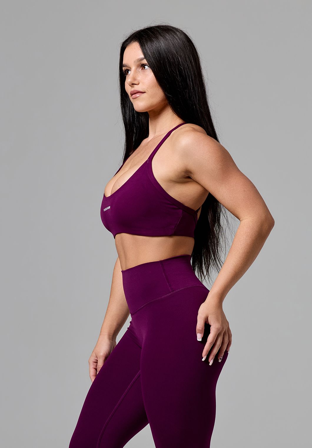RecStretch™ Limitless Crossback Sports Bra Velvet Sports Bras Paragon Fitwear 