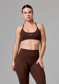 RecStretch™ Limitless Crossback Sports Bra Walnut Sports Bras Paragon Fitwear 
