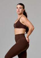 RecStretch™ Limitless Crossback Sports Bra Walnut Sports Bras Paragon Fitwear 